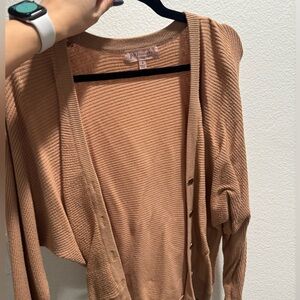 PHILOSOPHY BEIGE CARDIGAN